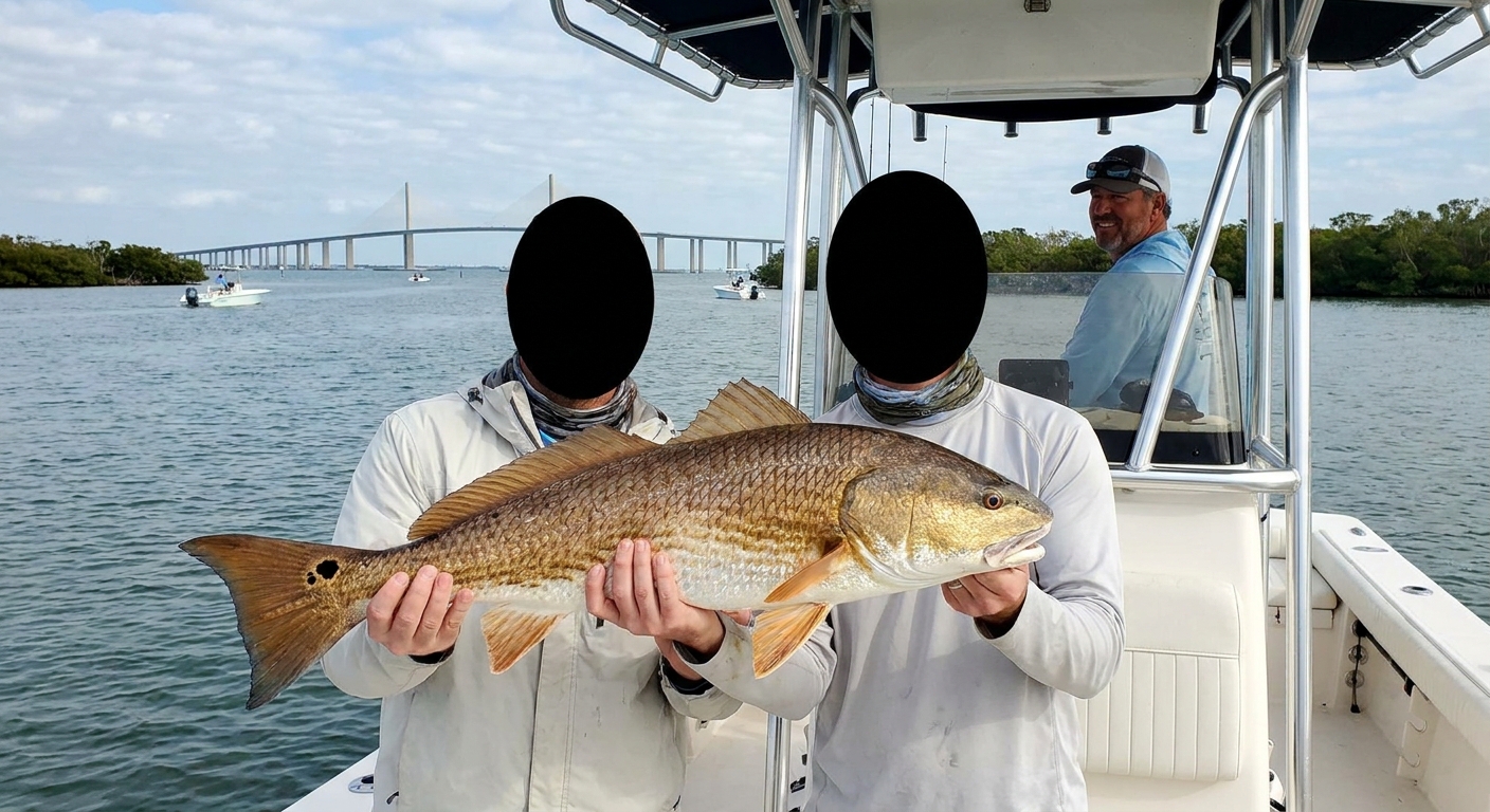 Can You Catch Redfish Year-Round on a Tampa Fishing Charter?
