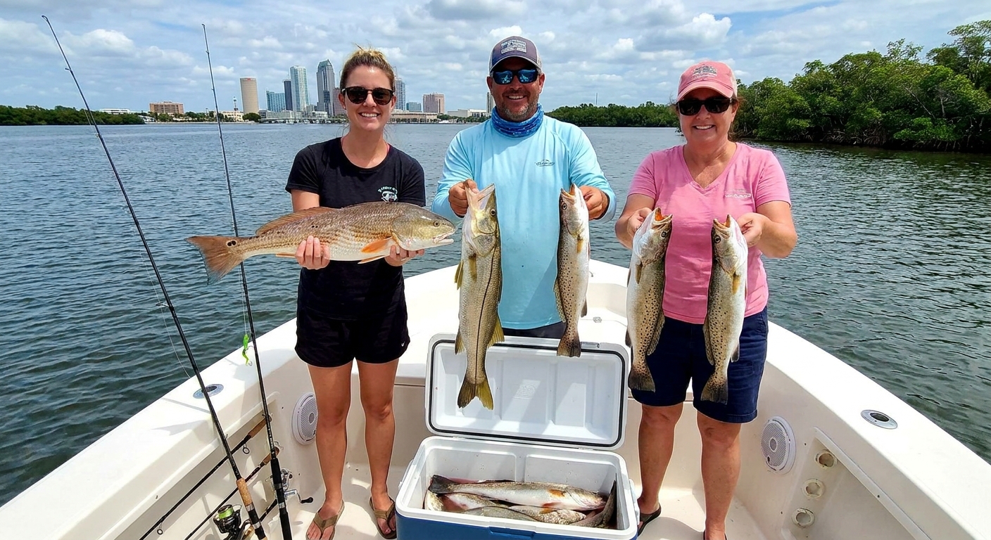 Can You Catch Multiple Fish Species on One Tampa Fishing Charter?