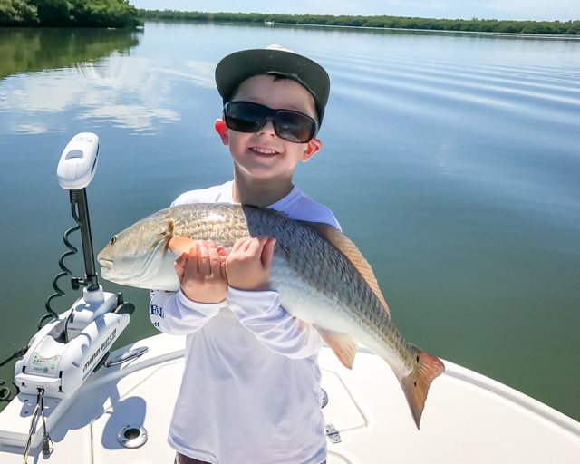 Fishing at sunrise and sunset in Tampa Bay for the best catch